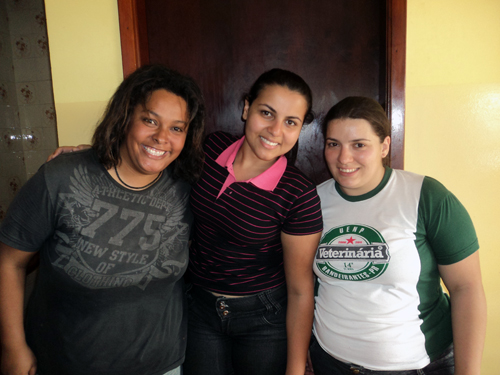 Daniela Barbosa da Silva,Mariana Jeronymo e Ana Paula Freddi