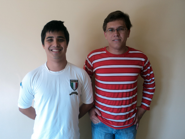 Felipe Lopes Yrihoshi e Richard Edson dos Santos Gomes
